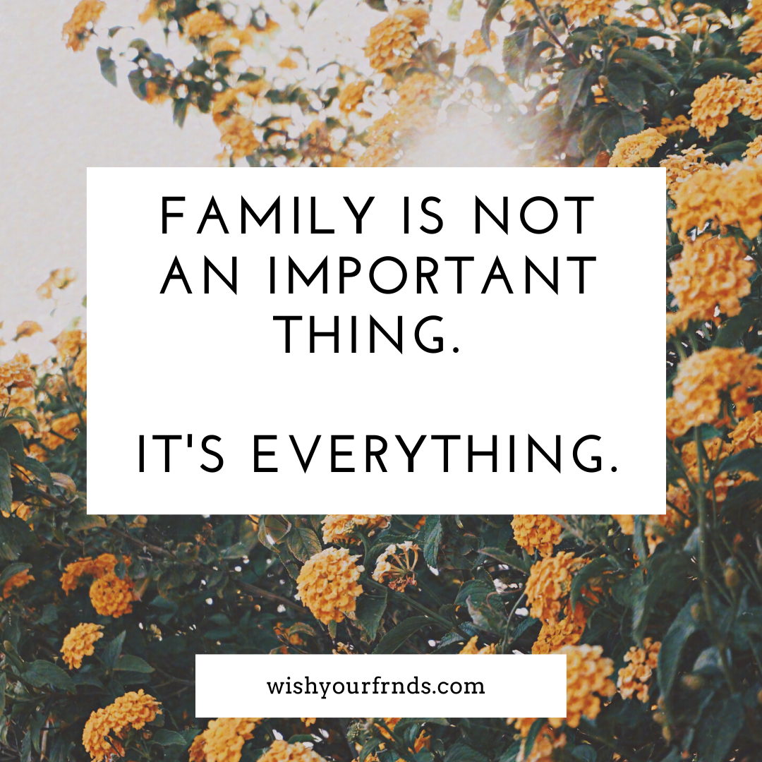 Best Family Quotes About Love and Why Family Is Important Quotes!