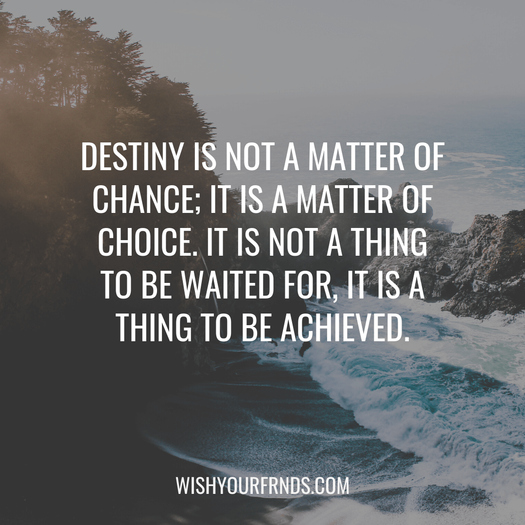 Quotes About Destiny And Choices