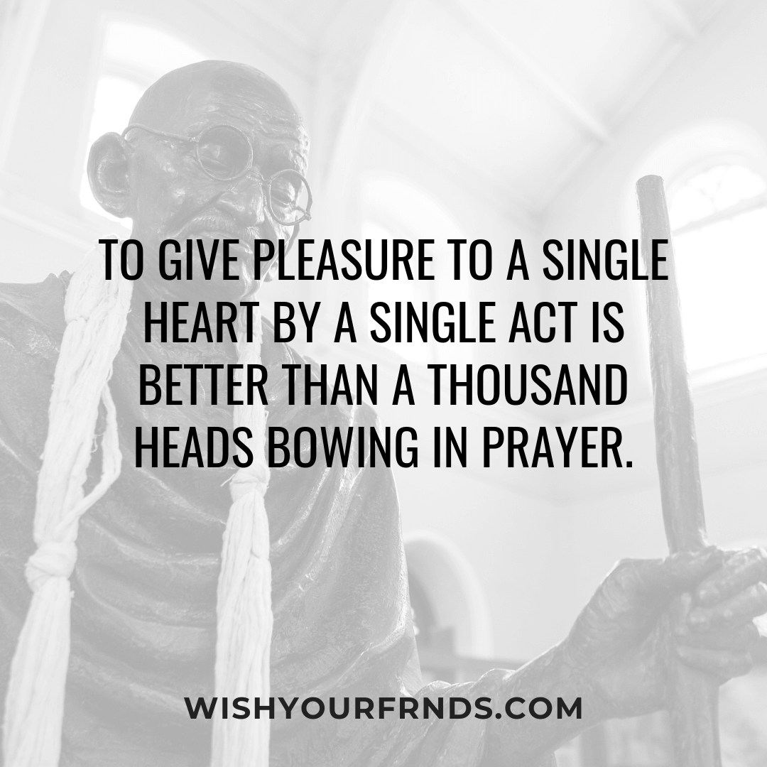 Wise Quotes by Mahatma Gandhi