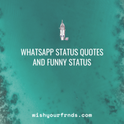 whatsapp status quotes