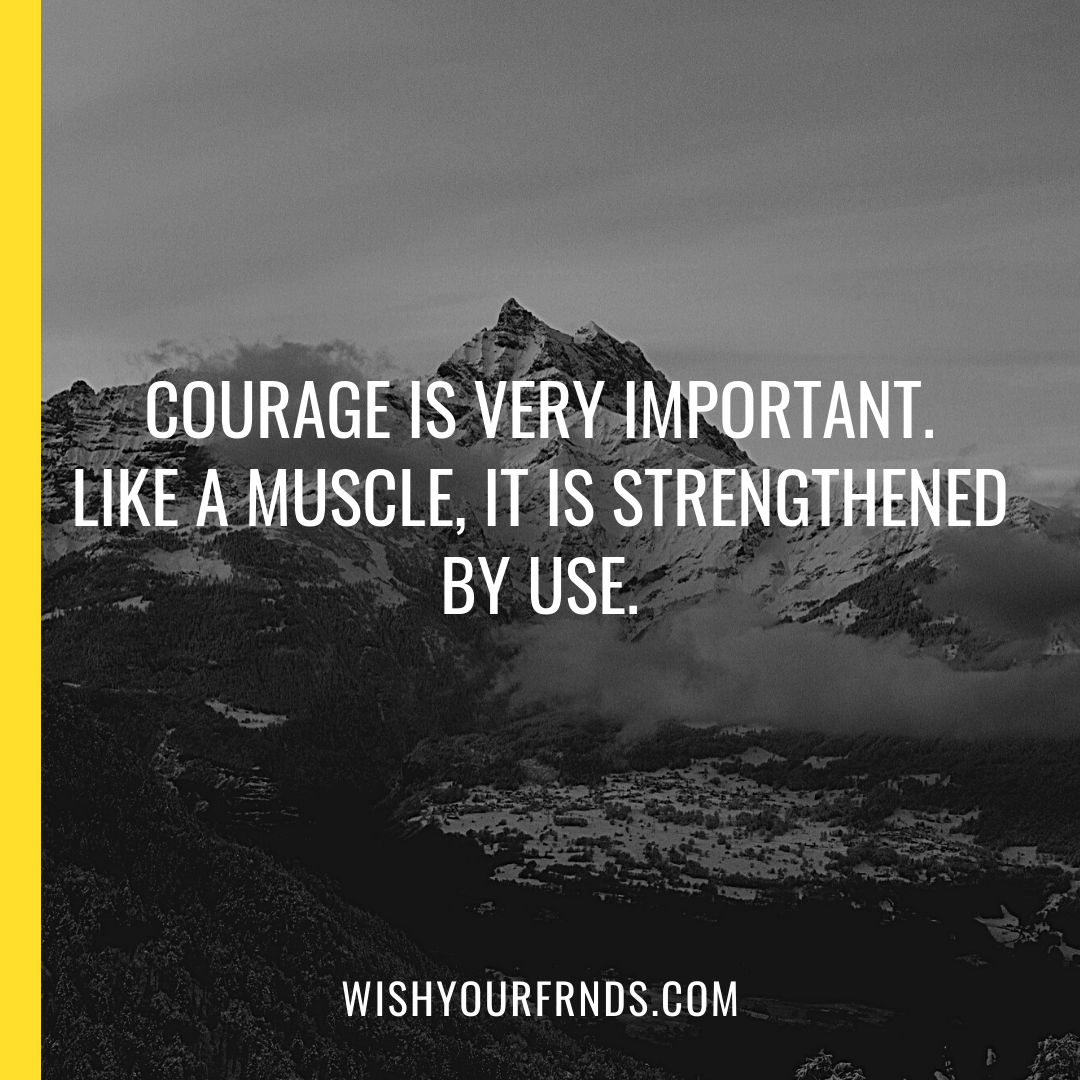 Courage is Quotes