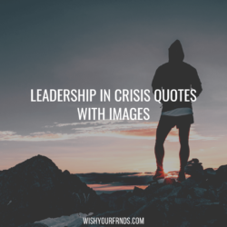 leadership in crisis quotes