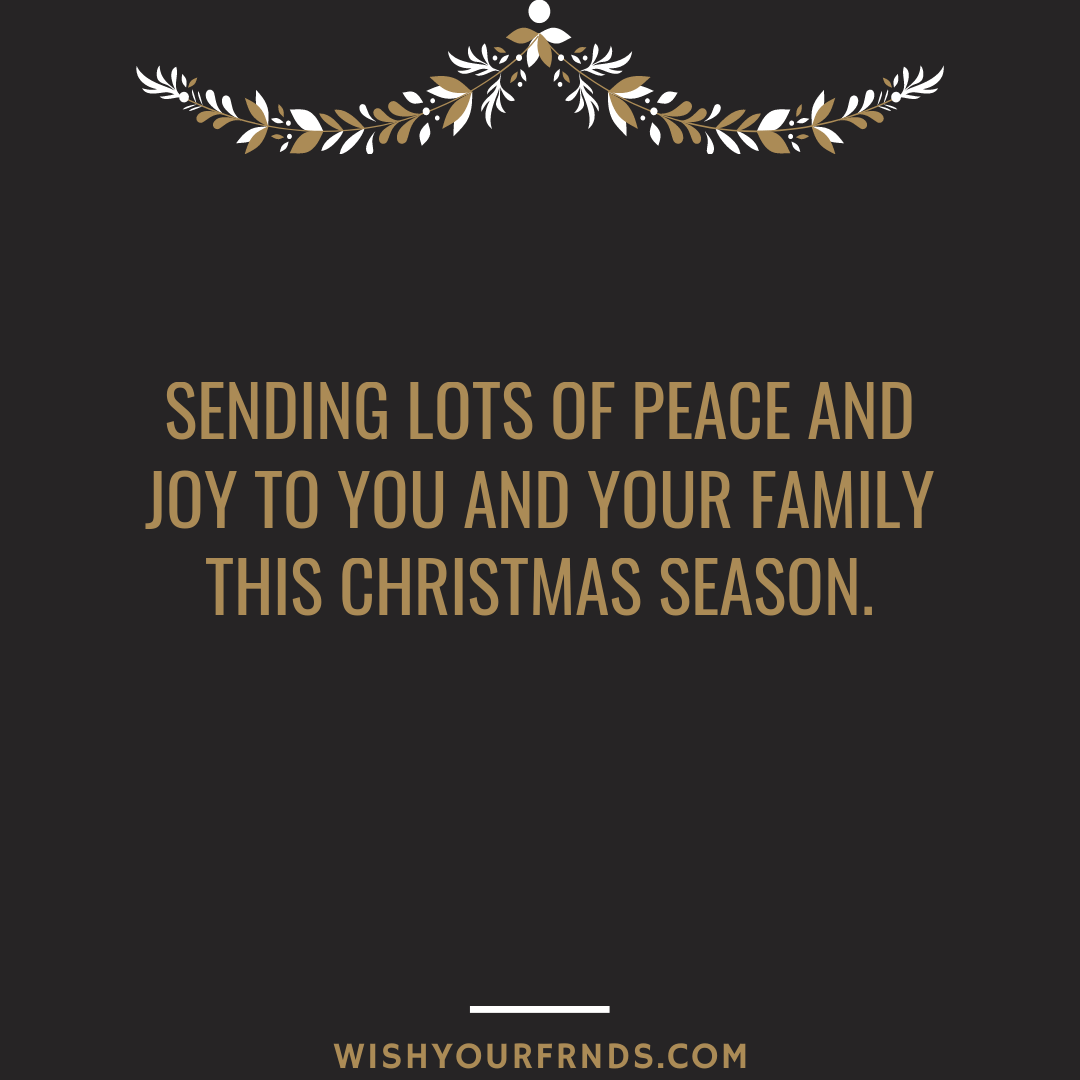 Christmas Wishes for Friends