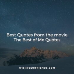The Best of Me Quotes