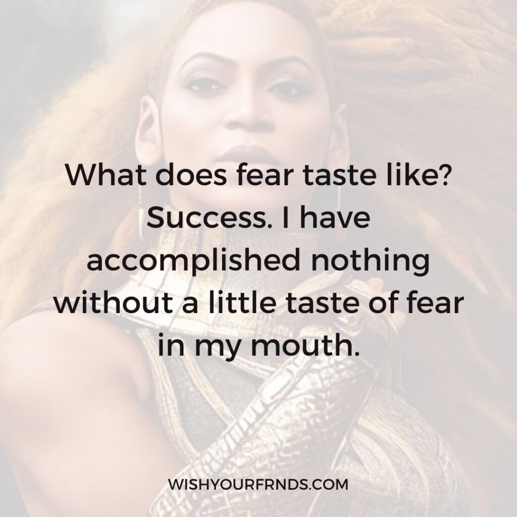 beyonce quotes about success