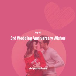 3rd Wedding Anniversary Wishes