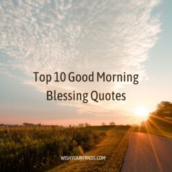 Good Morning Blessing Quotes