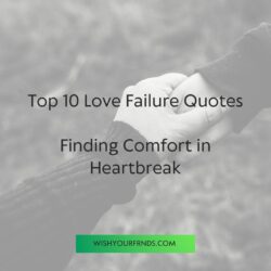 Love Failure Quotes