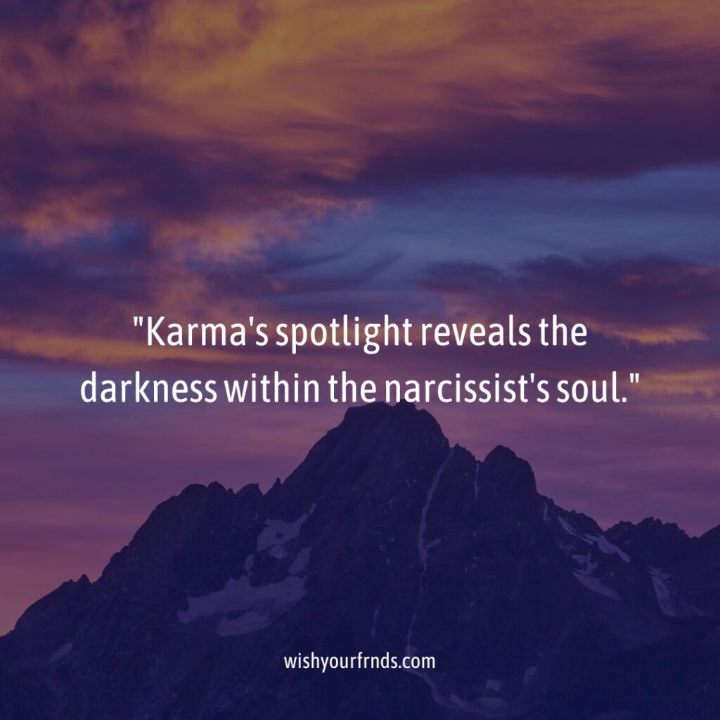 Karma Narcissist Quotes
